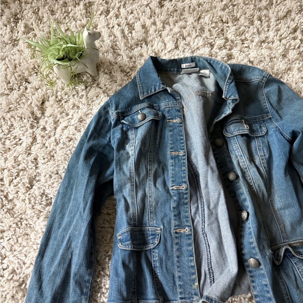 Zara Classic Blue Denim Jacket